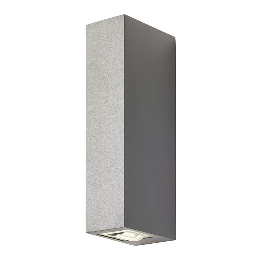 Redo 90421 - Уличный светодиодный настенный светильник ACE 2xLED/5,84W/230V 3000K IP54 серый