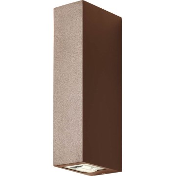 Redo 90424 - Уличный светодиодный настенный светильник ACE LED/5,84W/230V 4000K IP54 коричневый