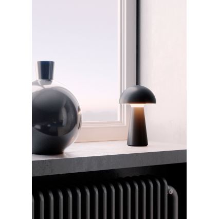 Redo 90439 - регульований сенсорний зовнішній світильник KIRA LED/4,7W/230V 2200 mAh IP44 чорний
