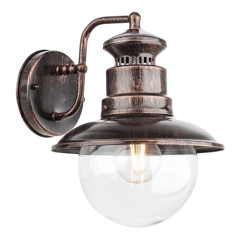 Redo 9045 - Уличный настенный светильник  SCOTT 1xE27/42W/230V IP44
