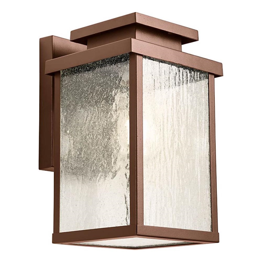 Redo 90463 - Вуличний настінний світильник YARD 1xE27/42W/230V IP44 коричневий