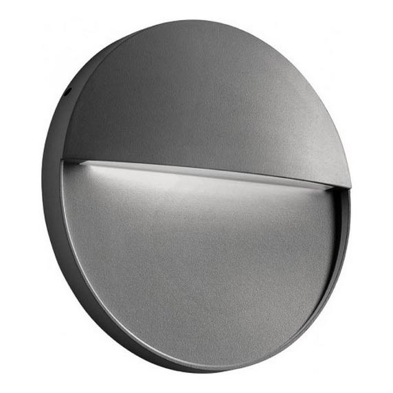 Redo 90477 - Вуличний світлодіодний настінний світильник LANDER LED/6W/230V IP54 антрацит