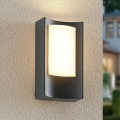 Redo 90483 - Вуличний світлодіодний настінний світильник WARP LED/8W/230V 3000K IP44 антрацит