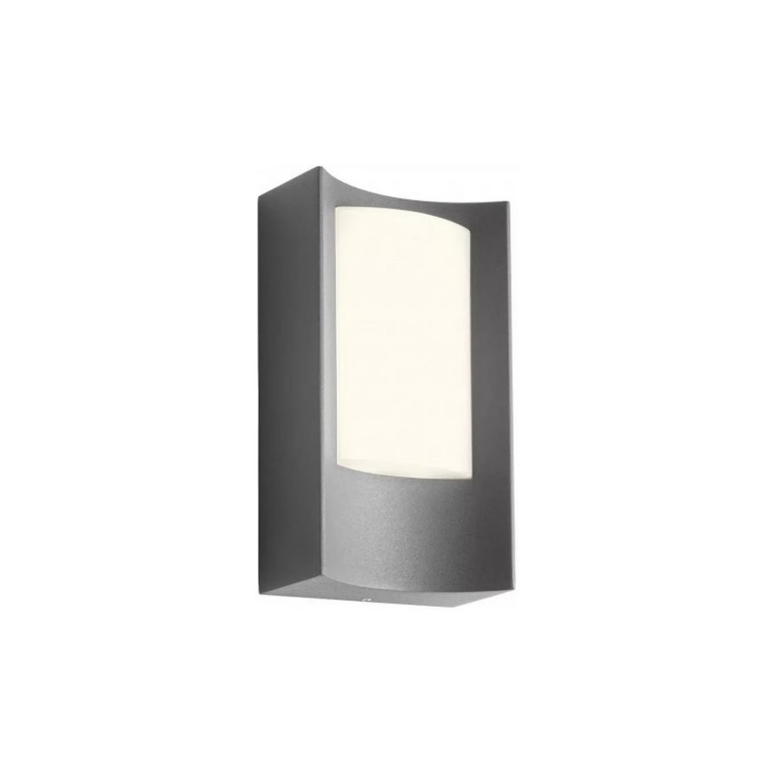 Redo 90483 - Вуличний світлодіодний настінний світильник WARP LED/8W/230V 3000K IP44 антрацит