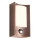 Redo 90487 - LED Вуличний настінний світильник з датчиком WARP LED/8W/230V 3000K IP44 коричневий