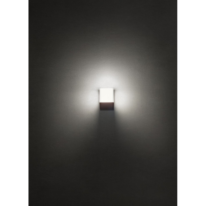 Redo 90489 - Уличный светодиодный настенный светильник TOK LED/9,4W/230V IP44 антрацит