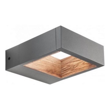 Redo 90508 - Вуличний світлодіодний настінний світильник WALD LED/10W/230V IP65 антрацит