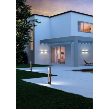 Redo 90508 - Вуличний світлодіодний настінний світильник WALD LED/10W/230V IP65 антрацит