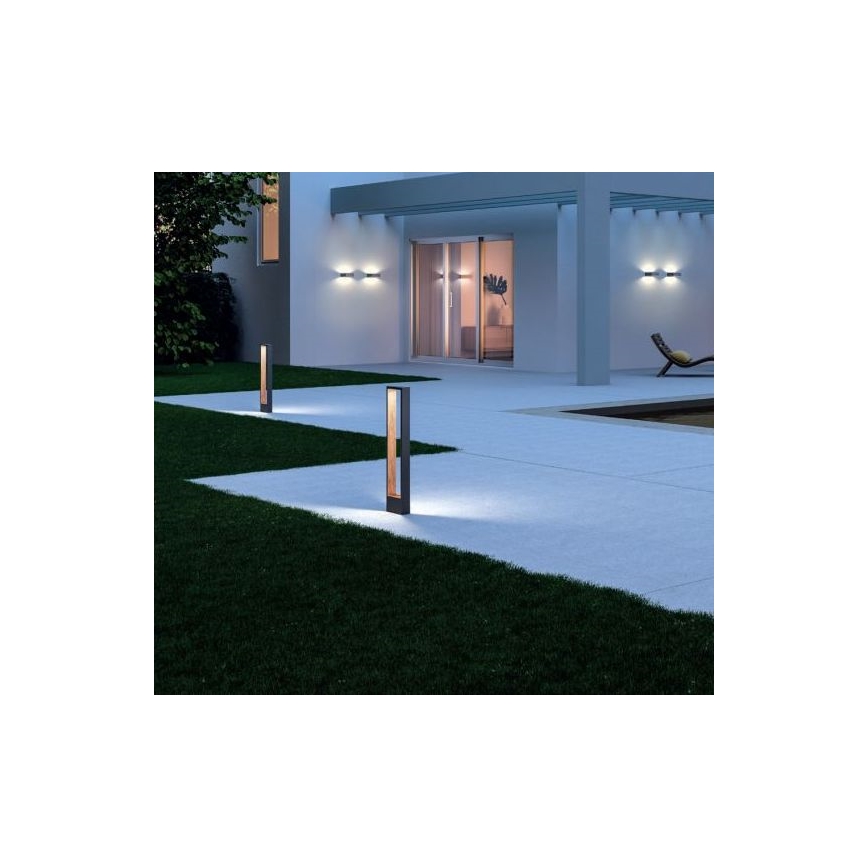 Redo 90509 - Вулична світлодіодна лампа WALD LED/10W/230V IP65 антрацит