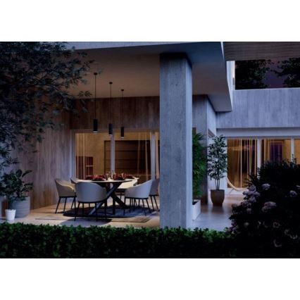 Redo 90514 - Вуличний світлодіодний підвісний світильник KLOU LED/9W/230V IP54 антрацит