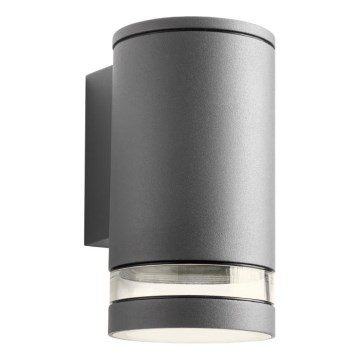 Redo 90517 - Вуличний настінний світильник CARGO 1xGU10/28W/230V IP54 антрацит