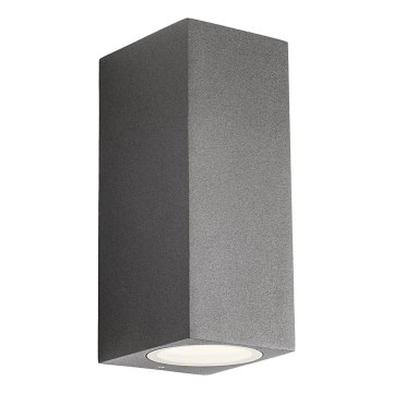 Redo 90530 - Вуличний світлодіодний настінний світильник BRIO LED/10W/230V 3000K IP54 антрацит