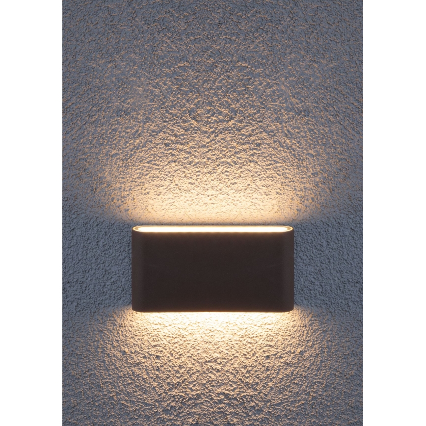Redo 9054 - Светодиодный уличный настенный светильник POCKET 2xLED/6W/230V IP54