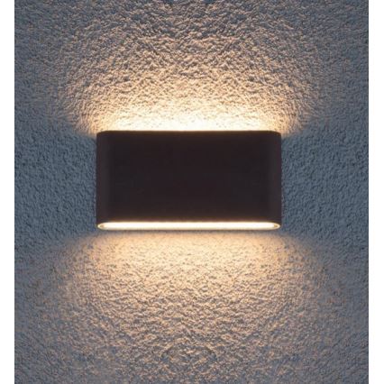 Redo 9054 - Уличный светодиодный настенный светильник POCKET LED/6W/230V IP54