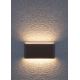 Redo 9054 - Вуличний світлодіодний настінний світильник POCKET 2xLED/6W/230V IP54