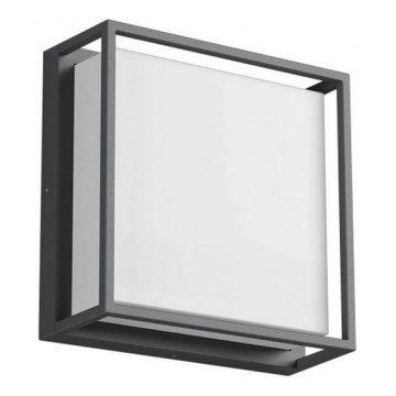 Redo 90565 - Вуличний світлодіодний настінний світильник QUADRIS LED/20W/230V IP54 антрацит