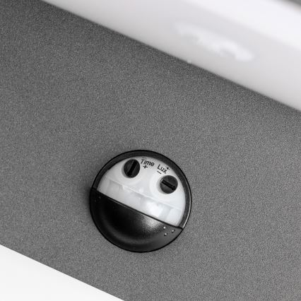 Redo 90587 - LED Зовнішній настінний світильник з датчиком FLIP LED/20W/230V 3000K CRI 90 IP54 антрацит