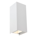 Redo 90635 - Вуличний світлодіодний настінний світильник SONNY 2xLED/5W/230V 2200/3000/4000K IP54 білий