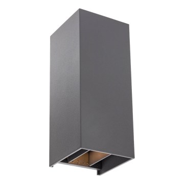 Redo 90636 - Вуличний світлодіодний настінний світильник SONNY 2xLED/5W/230V 2200/3000/4000K IP54 антрацит