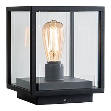 Redo 9109 - Уличный светильник VITRA 1xE27/15W/230V IP54 чёрный