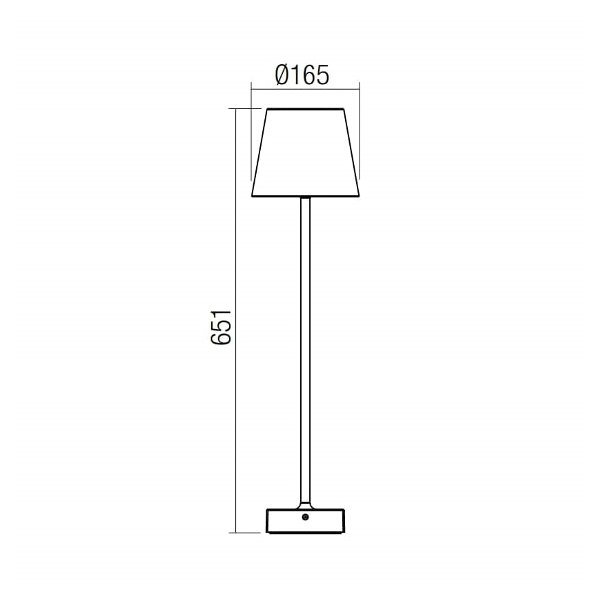Redo 9127 - Светодиодная уличная лампа GIORGIO LED/7W/230V IP65 черный