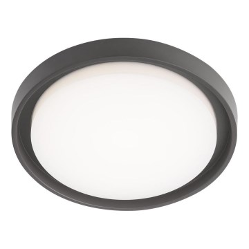 Redo 9184 - Уличный потолочный светильник BEZEL LED/30W/230V Ø 34 см IP54 антрацит