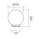 Redo 9771 - Запасной абажур SFERA диаметр 25 см IP44 белый
