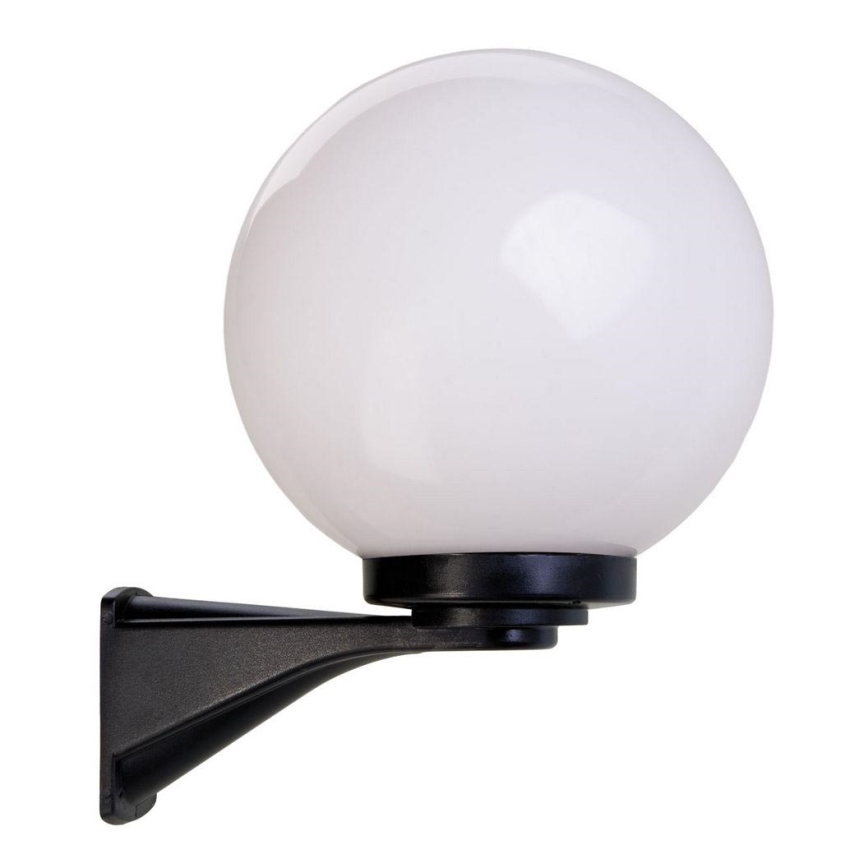 Redo 9789 - Вуличний настінний світильник SFERA 1xE27/42W/230V IP44 білий