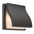 Redo 9890 - Зовнішній настінний світильник BOOK 2xE27/15W/230V IP54