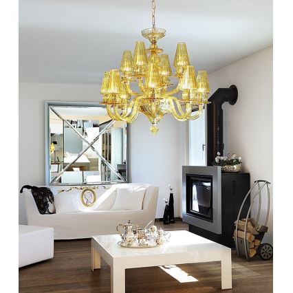 Redo IID C12 51 - Люстра на цепи IDILLIO 12xG9/48W/230V