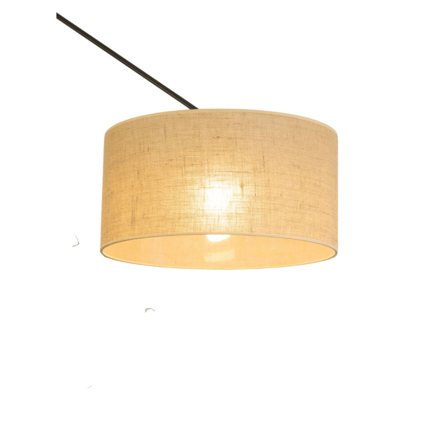 Регулируемая LED-люстра на штанге GORTA 1xE27/60W/230V джут