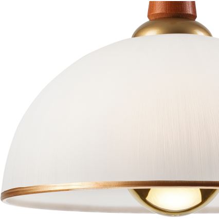 Регулируемая люстра CHIARA 1xE27/60W/230V темно-коричневый/бук