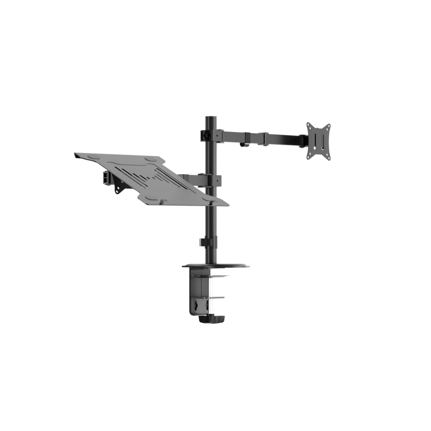 Регулируемое крепление для монитора и ноутбука LEVANO черный