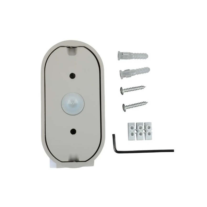 Регулируемый уличный светодиодный настенный светильник LED/5W/230V IP65