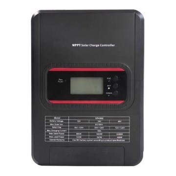 Регулятор заряда солнечной батареи MPPT 12-48V/60A IP32