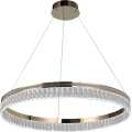 Регульована LED кришталева люстра на тросі THALIA LED/55 Вт/230 В 3000–6000K, діаметр 80 см + пульт дистанційного керування