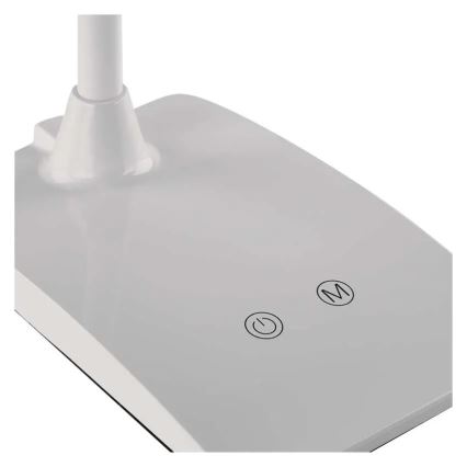 Регульована настільна LED-лампа EDDY LED/6W/230V 3000/4500/6800K біла