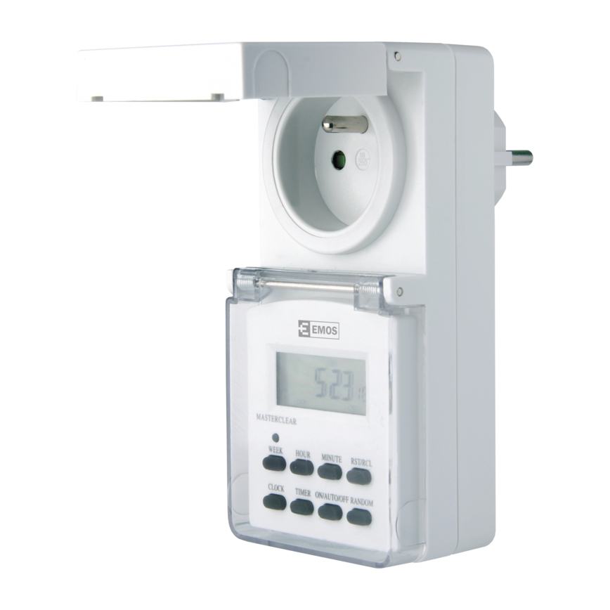 Реле часу цифрове зовнішнє 230V/16A IP44