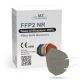 Респиратор FFP2 NR CE 0598 серый 1 шт.