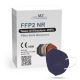 Респиратор FFP2 NR CE 0598 темно-фиолетовый 1 шт.