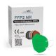 Респиратор FFP2 NR CE 0598 зеленый 1 шт.