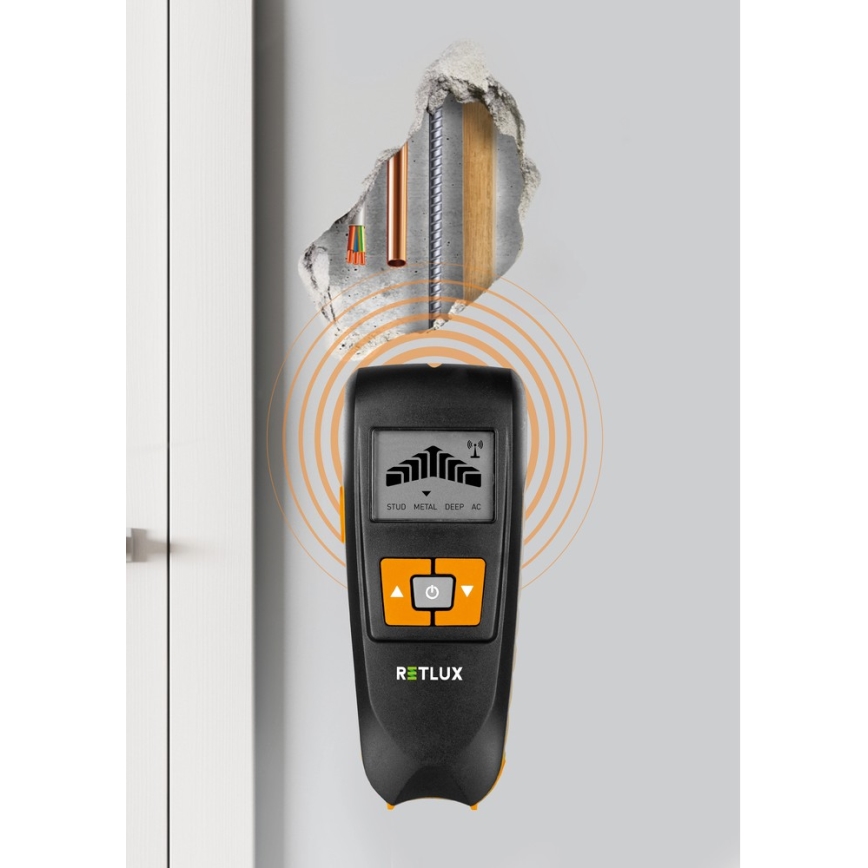 Цифровий підповерхневий детектор 4в1 9В 1x6LR61