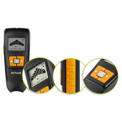 Цифровий підповерхневий детектор 4в1 9В 1x6LR61