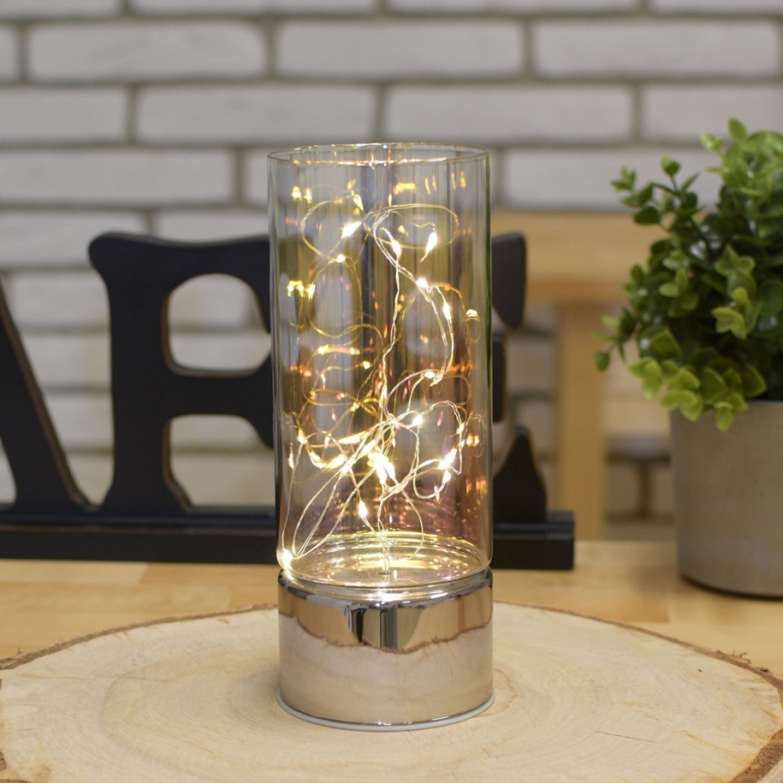Декорація з LED гірляндою 3xAA теплий білий