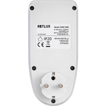 Измеритель потребления электроэнергии 3680W/230V