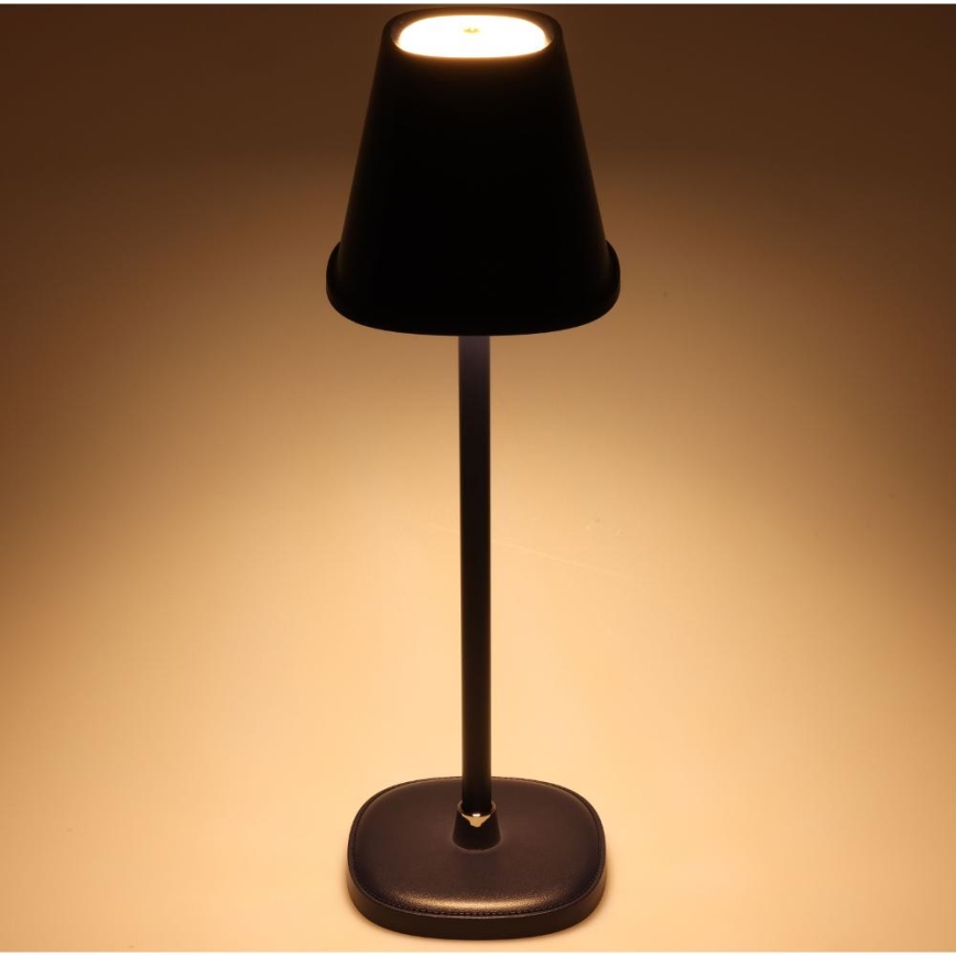 LED Настільна акумуляторна лампа з регулюванням яскравості LED/3W/1800 mAh темно-синій