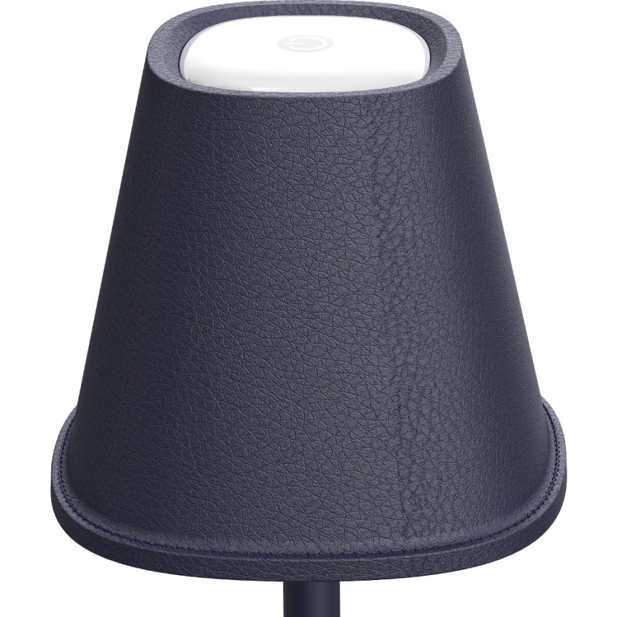 LED Настільна акумуляторна лампа з регулюванням яскравості LED/3W/1800 mAh темно-синій