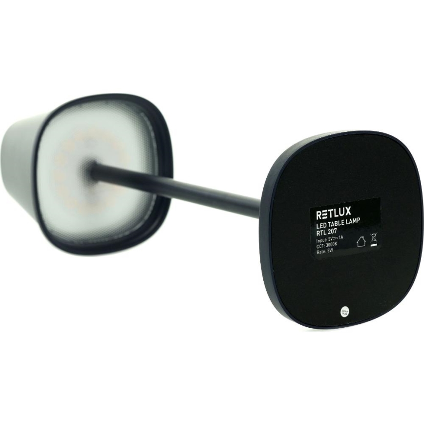 LED Настільна акумуляторна лампа з регулюванням яскравості LED/3W/1800 mAh темно-синій