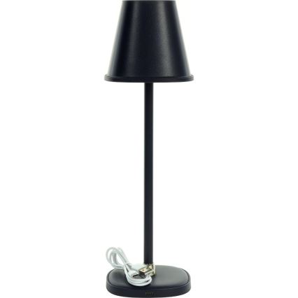LED Настільна акумуляторна лампа з регулюванням яскравості LED/3W/1800 mAh темно-синій