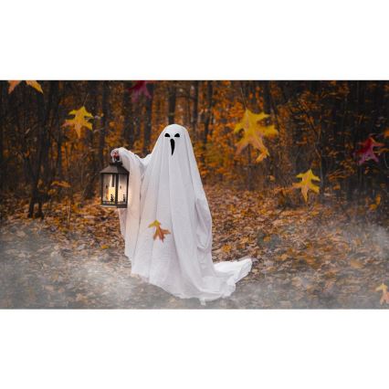 LED Прикраса HALLOWEEN LED/3xAAA/теплий білий ліхтар